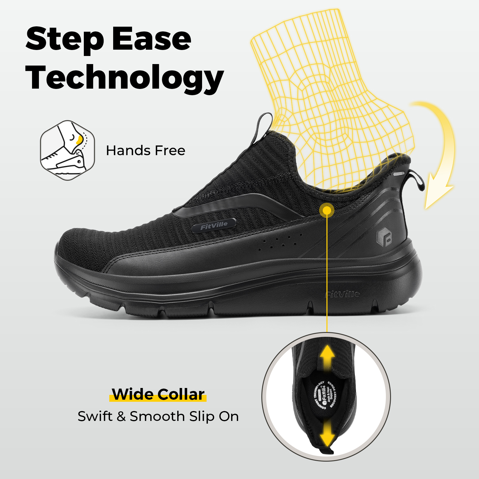 Fitville Wide Men's Shoes Fitn - đánh giá và giá Outdoor Lighting For Steps