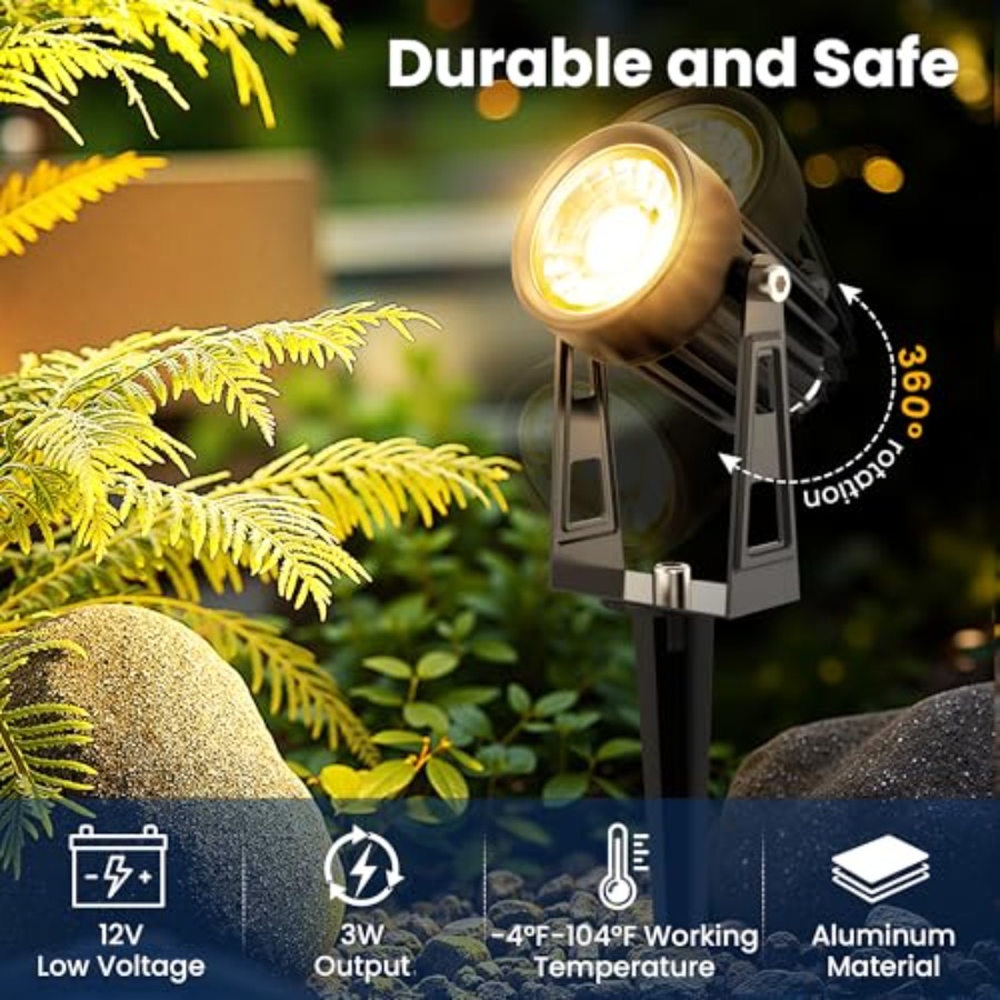 All-in-One Outdoor Low Voltage - đánh giá và giá Outdoor Lighting Kit With Transformer