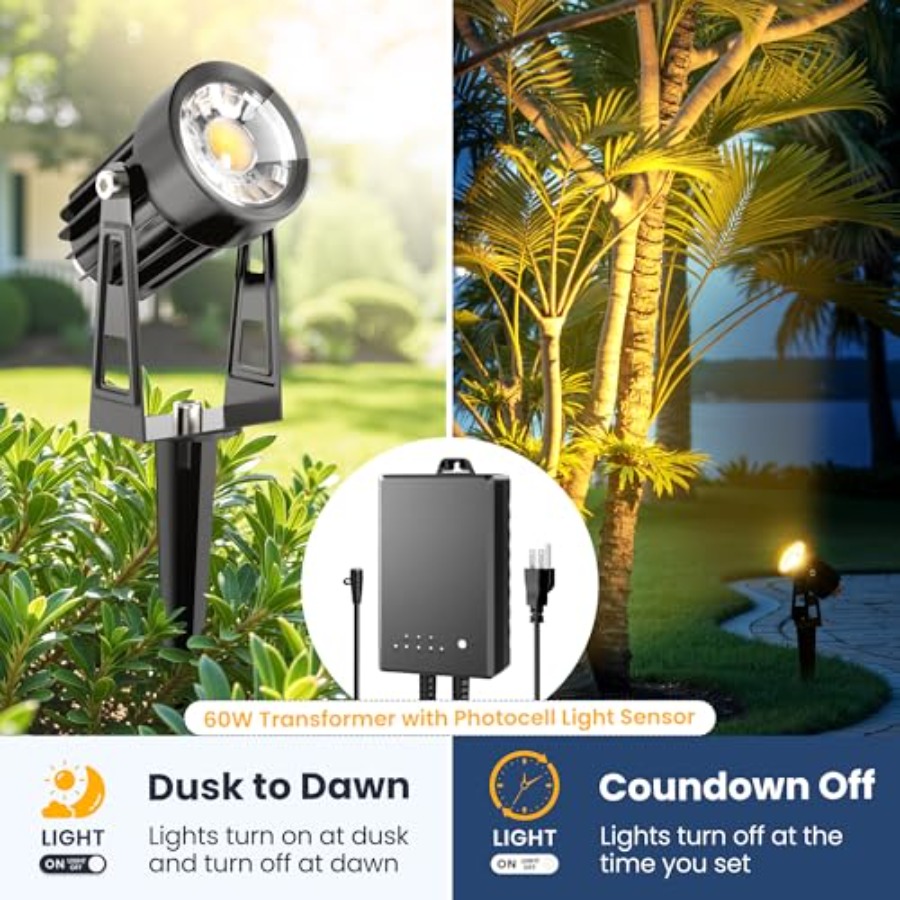 All-in-One Outdoor Low Voltage - đánh giá và giá Outdoor Lighting Kit With Transformer