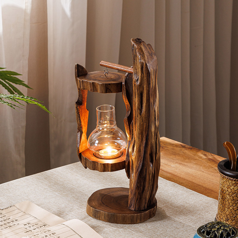 Log Wind Lamp Creative Candles - đánh giá và giá Outdoor Zen Lighting