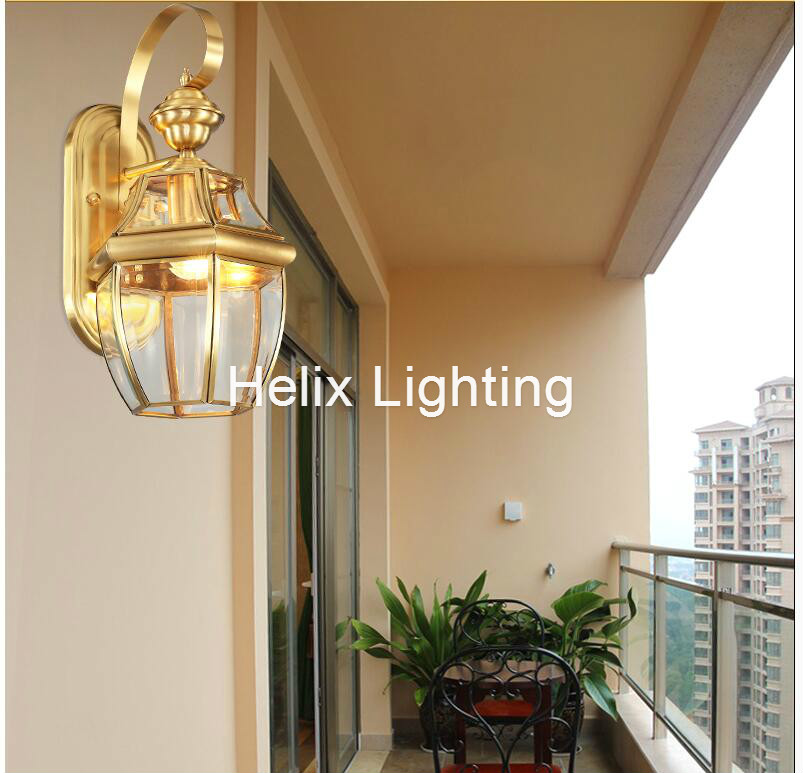 Miễn phí Vận Chuyển Antique Br - đánh giá và giá Outdoor Lighting Brass