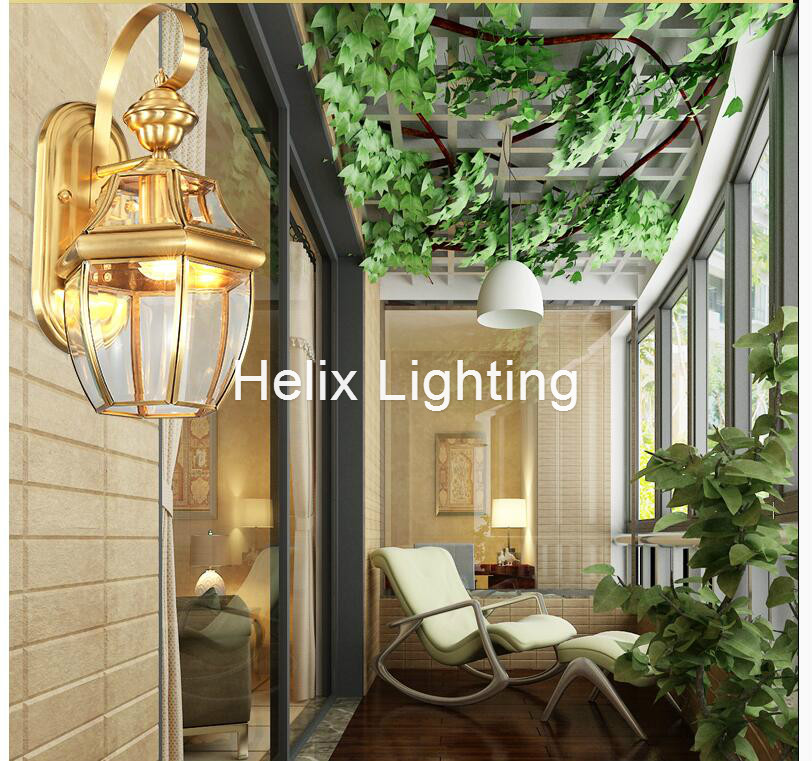 Miễn phí Vận Chuyển Antique Br - đánh giá và giá Outdoor Lighting Brass