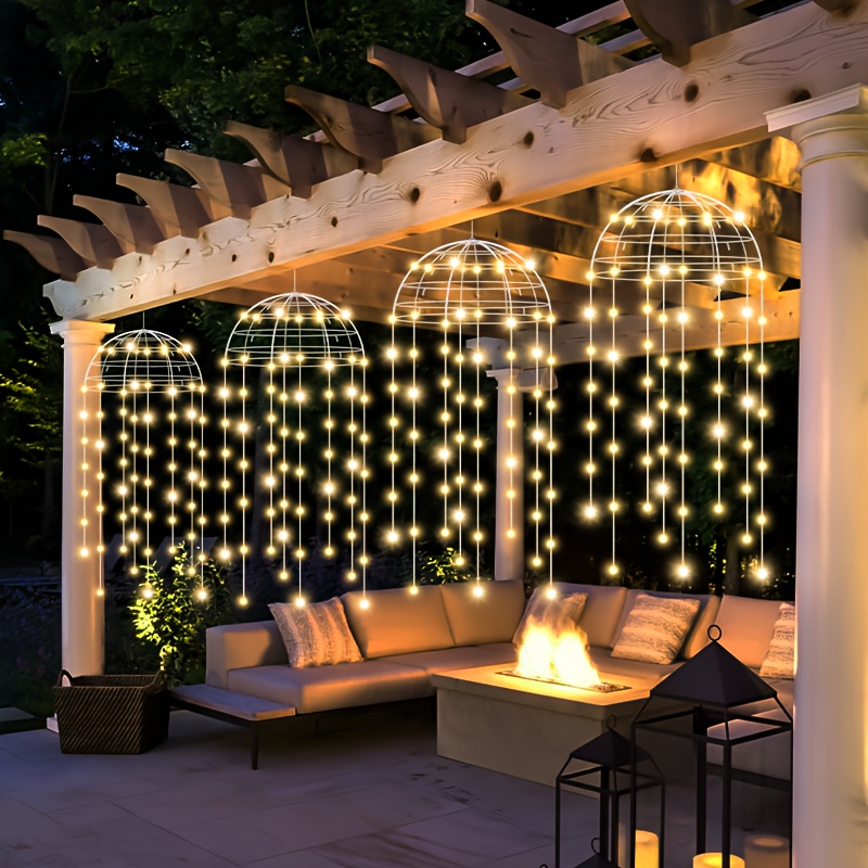 Fairy Canopy Glow Umbrella Str - đánh giá và giá Outdoor Lighting Pendant