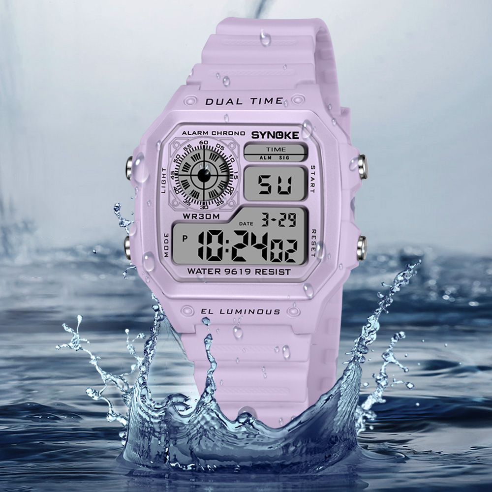 SYNOKE Digital Watches Lady Sp - đánh giá và giá Outdoor Lighting For Steps