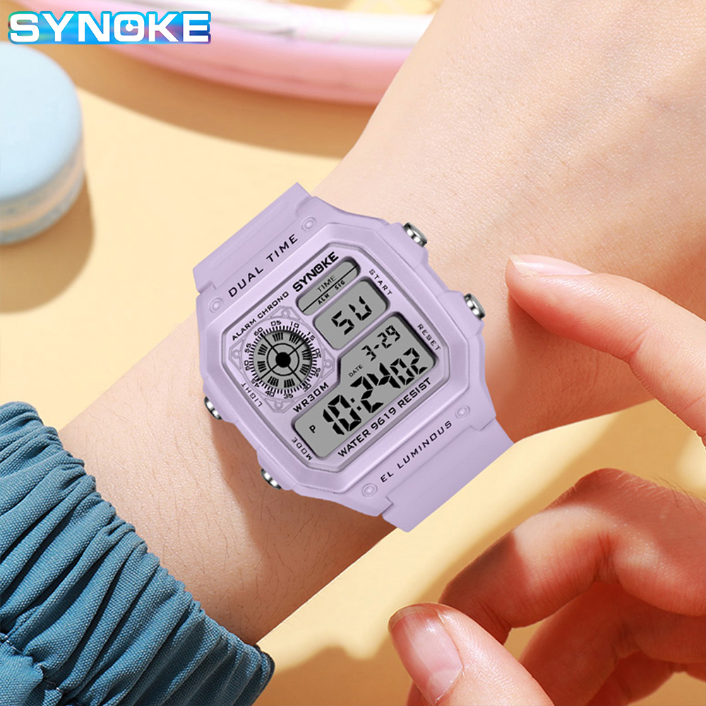 SYNOKE Digital Watches Lady Sp - đánh giá và giá Outdoor Lighting For Steps
