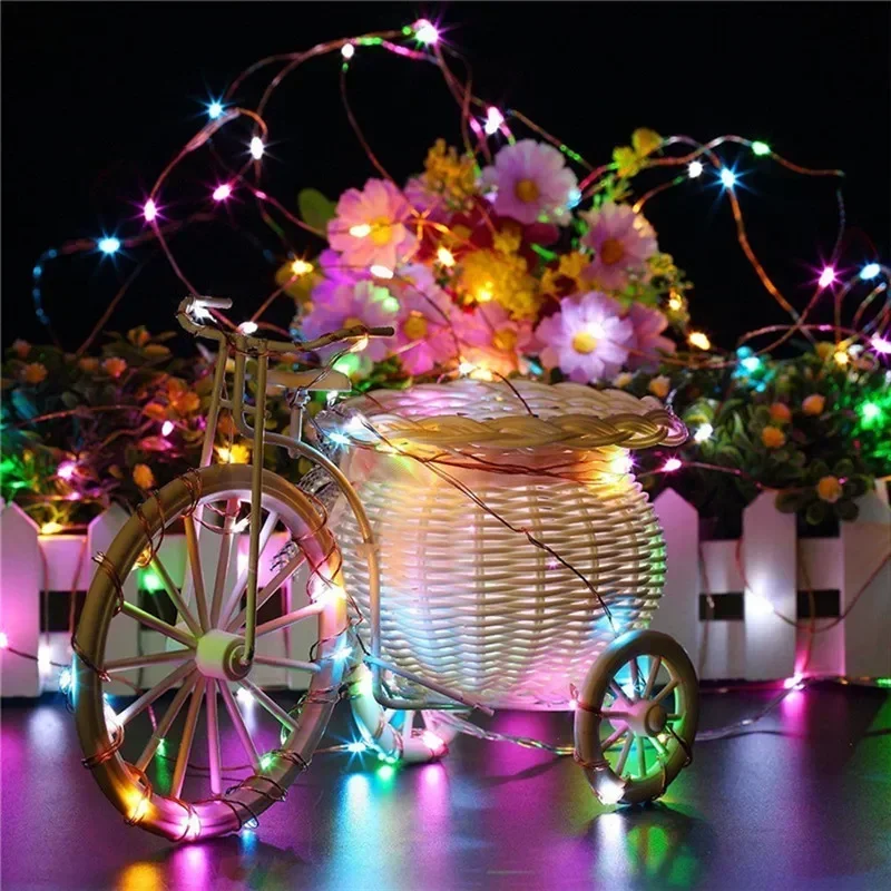 Solar Fairy LED Copper Wire Li - đánh giá và giá Landscape Spike Light