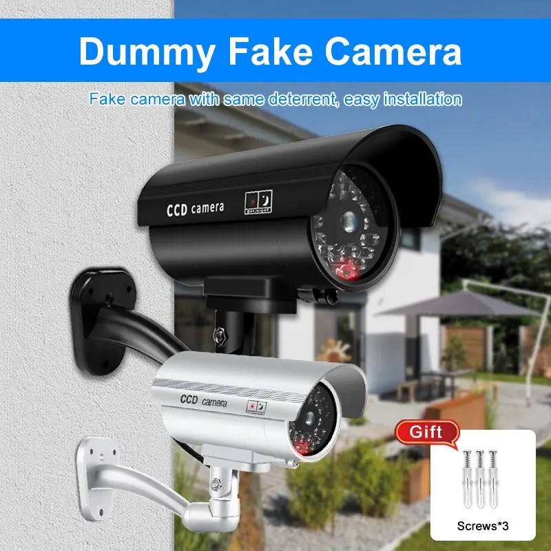 1PC Dummy Security Camera Watr - đánh giá và giá Outdoor Lighting And Camera