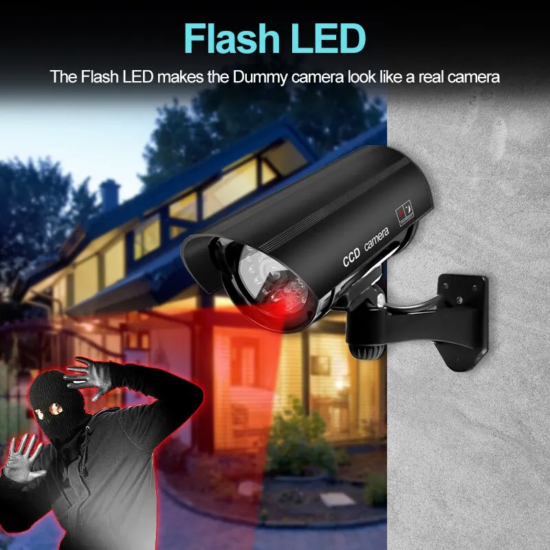1PC Dummy Security Camera Watr - đánh giá và giá Outdoor Lighting And Camera