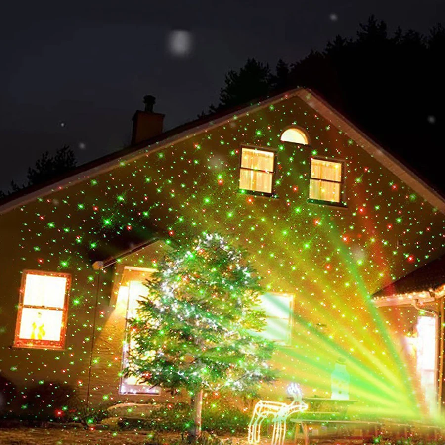 Moving Full Sky Star Laser Pro - đánh giá và giá Landscape Spike Light