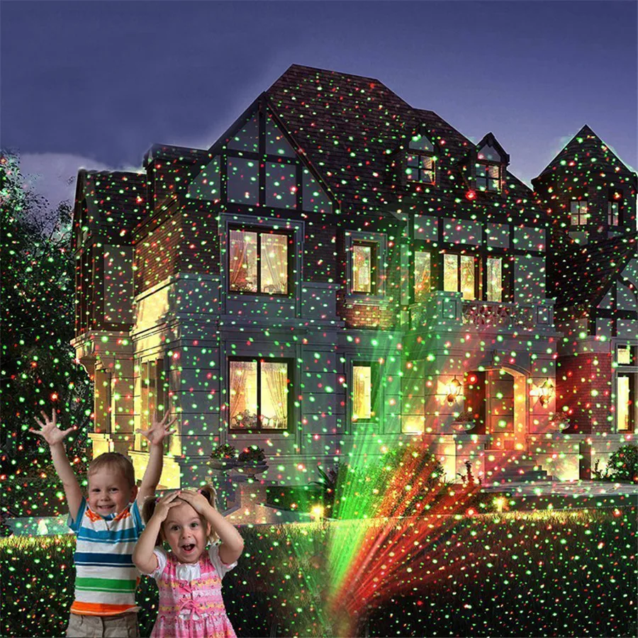 Moving Full Sky Star Laser Pro - đánh giá và giá Landscape Spike Light