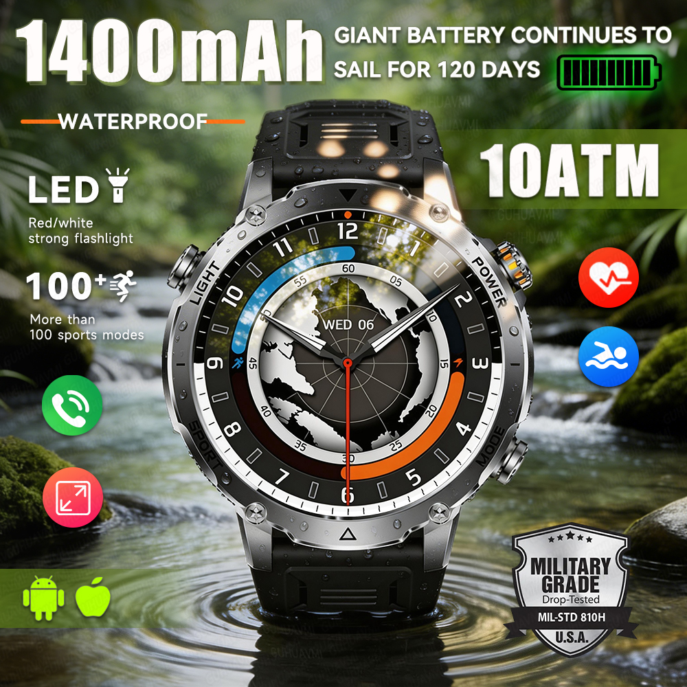 2026 New Military Smart Watch  - đánh giá và giá Outdoor Lighting Smart Controller