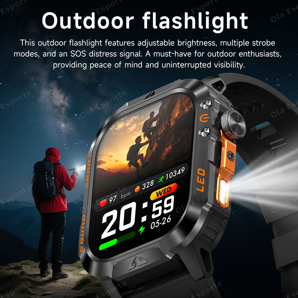 2026 New Military Smart Watch  - đánh giá và giá Outdoor Lighting Smart Controller