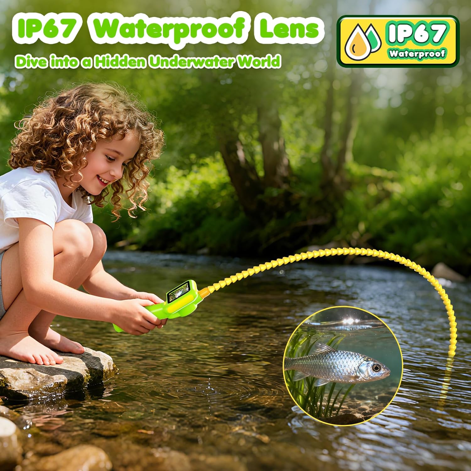 Endoscope for Kids, Borescope  - đánh giá và giá Outdoor Lighting And Camera