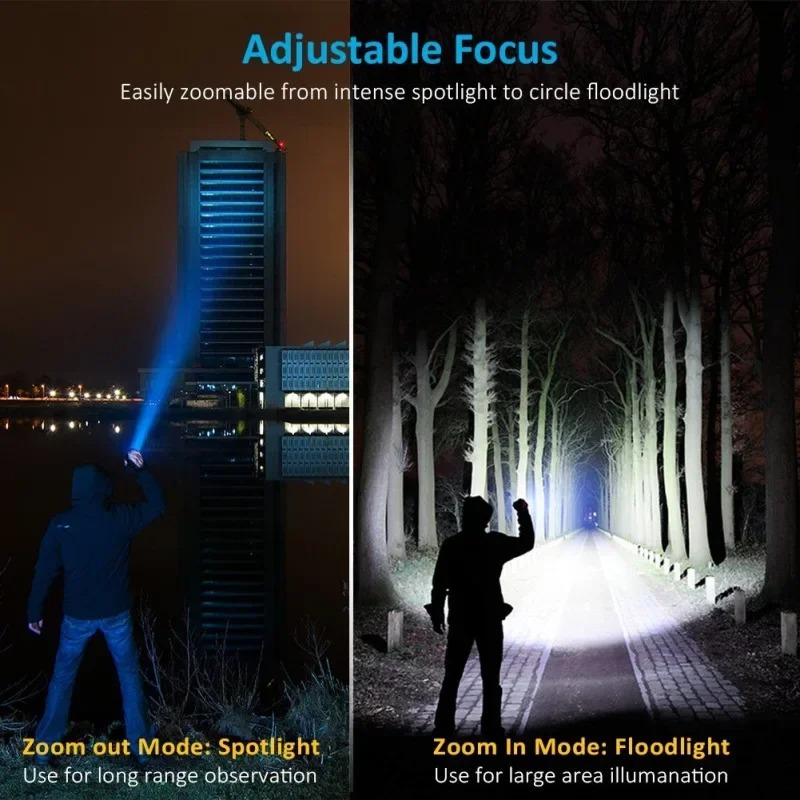T6 LED Rechargeable Flashlight - đánh giá và giá Outdoor Lighting Ideas
