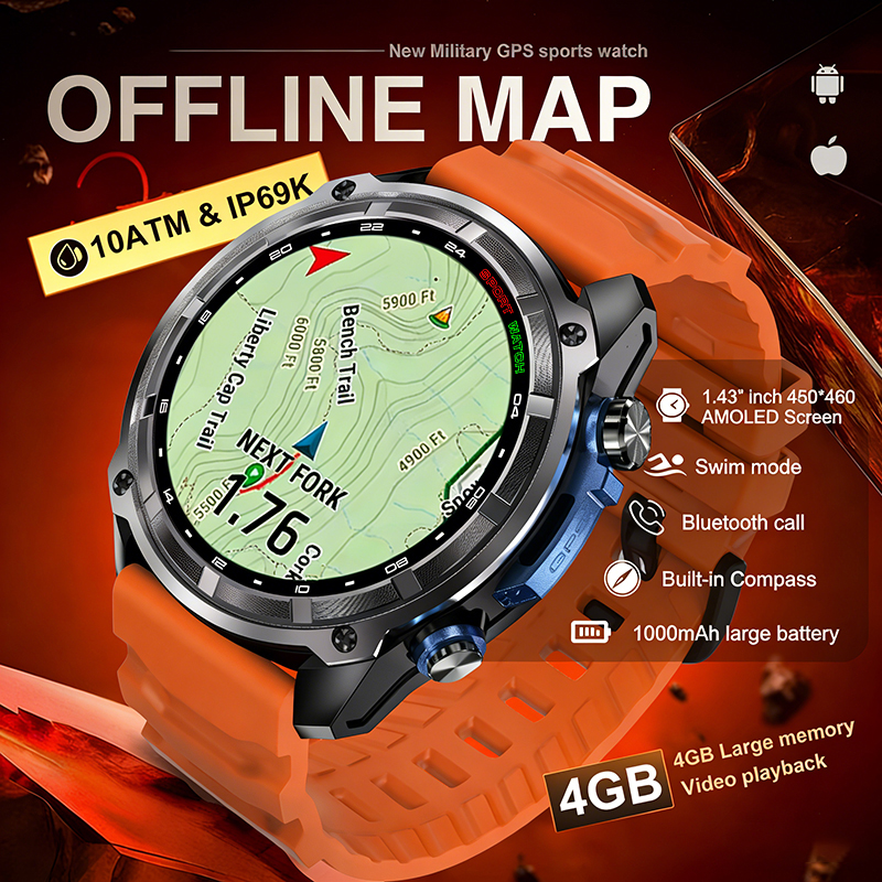 2026 Military GPS Smartwatch O - đánh giá và giá Outdoor Lighting Smart Controller
