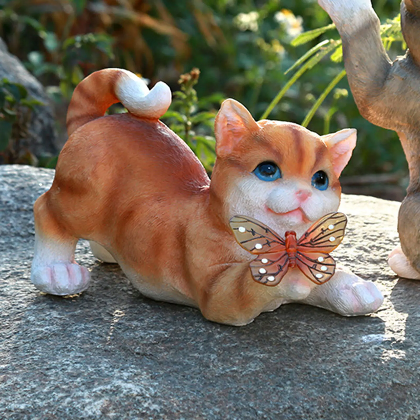 Outdoor Cat Sculpture Figurine - đánh giá và giá Landscape Spike Light