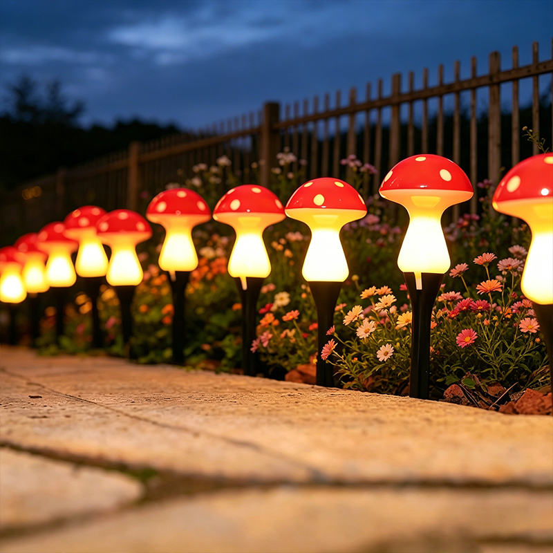 Outdoor LED Mushroom Decor Cou - đánh giá và giá Landscape Spike Light
