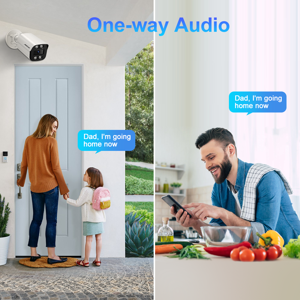 ASECAM 4K 8MP IP Camera Outdoo - đánh giá và giá Outdoor Lighting Under Roof