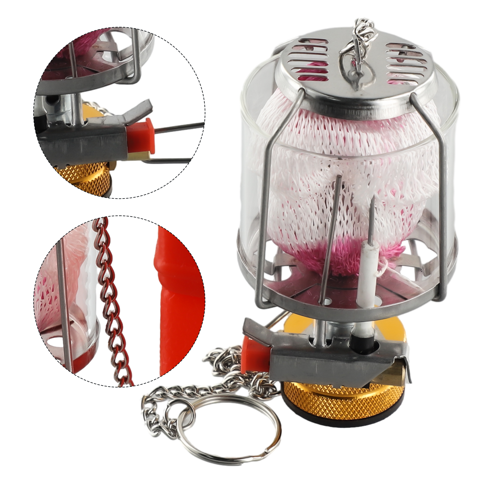 1 Set Gas Lamp Outdoor Camping - đánh giá và giá Outdoor Lighting Brass