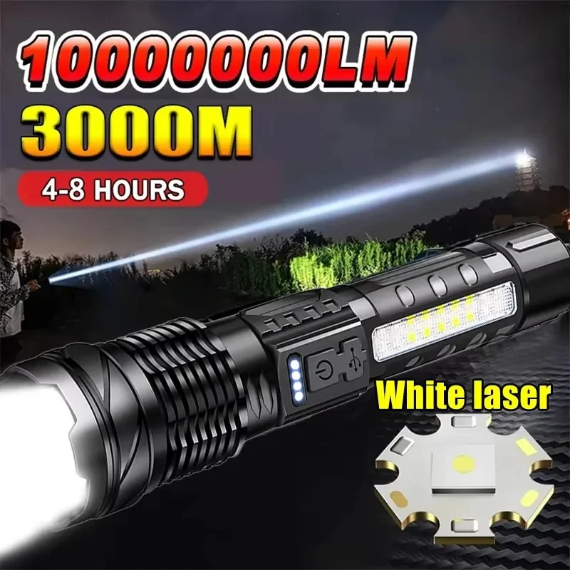 Powerful LED Flashlight Batter - đánh giá và giá Outdoor Lighting Battery Operated