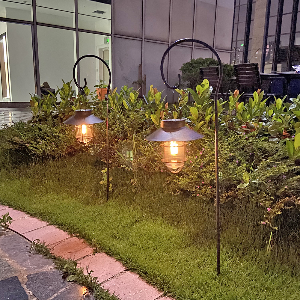 Solar Retro Camping Lantern Wa - đánh giá và giá Landscape Spike Light