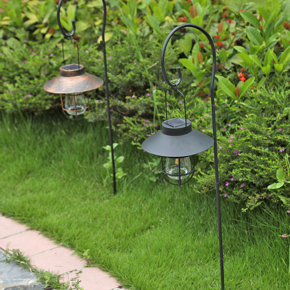 Solar Retro Camping Lantern Wa - đánh giá và giá Landscape Spike Light