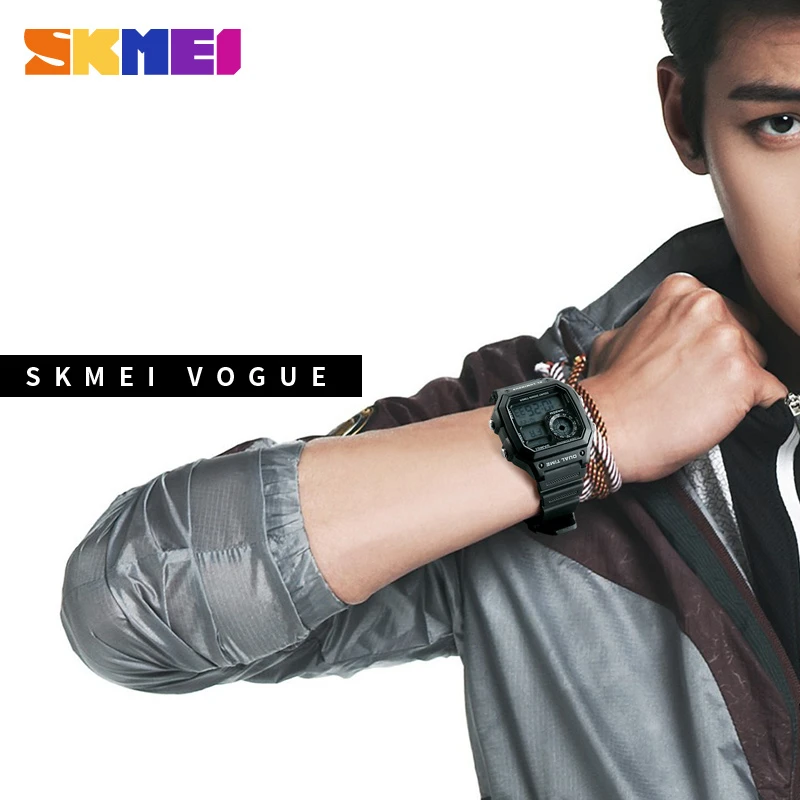 Skmei  Fashion Men PU Strap Mu - đánh giá và giá Outdoor Lighting Zones