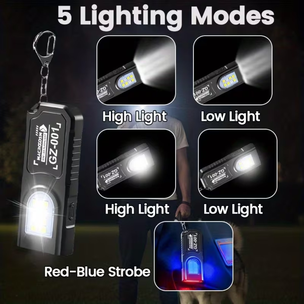 Mini COB LED Keychain Flashlig - đánh giá và giá Outdoor Lighting Setup