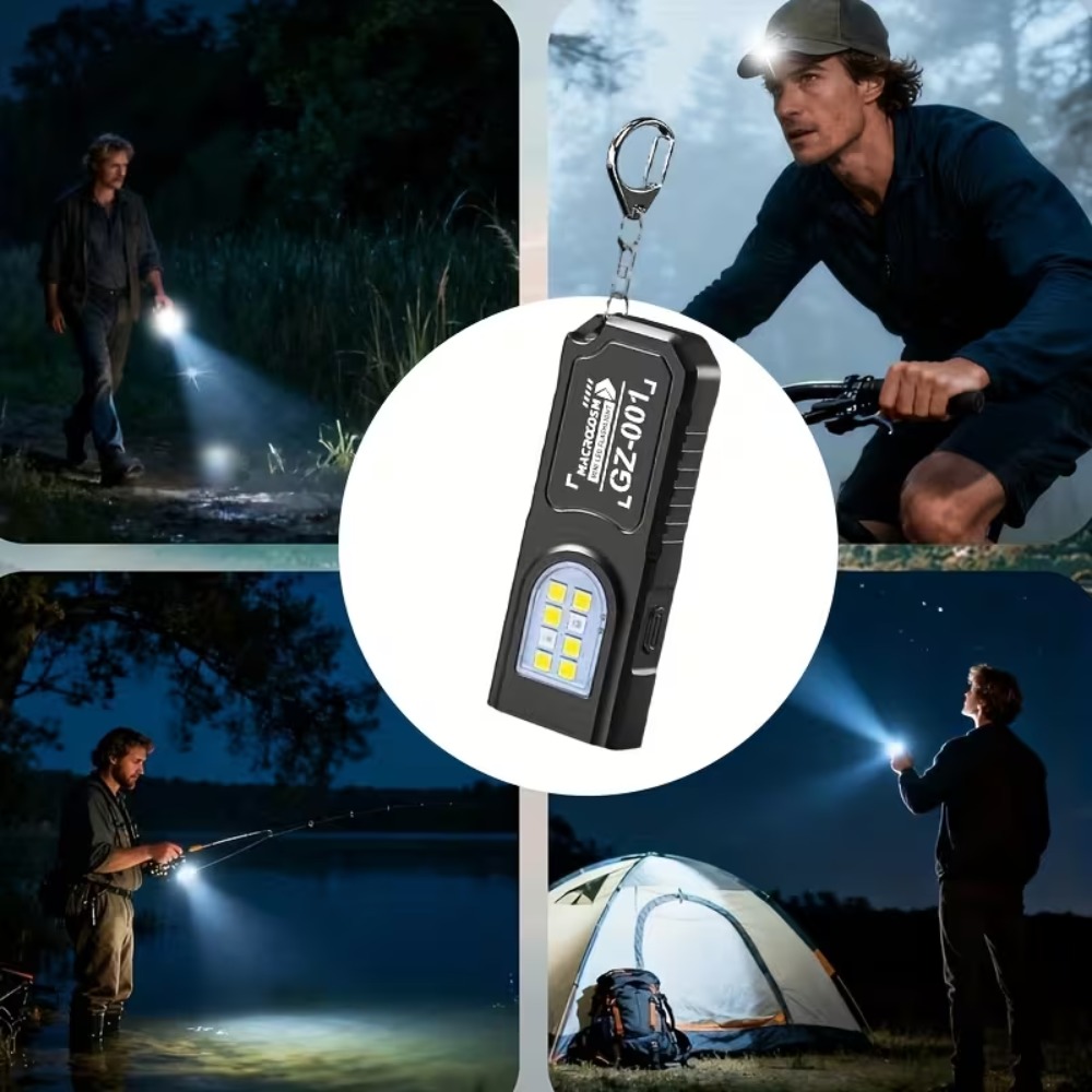 Mini COB LED Keychain Flashlig - đánh giá và giá Outdoor Lighting Setup